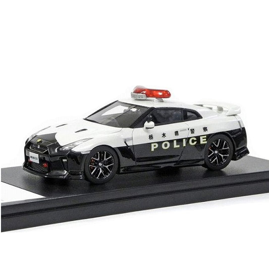 Hi Story 1/43 R35 Nissan GT-R Streifenwagen der Präfekturpolizei Tochigi