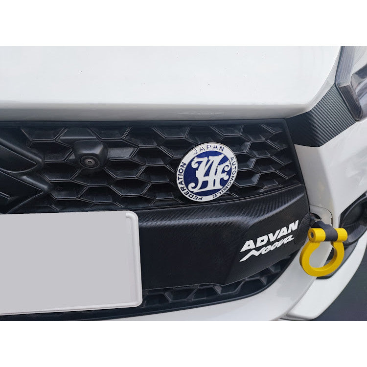 JAF Member's Genuine Grille Badge and Window Sticker Set