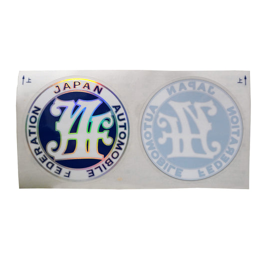 JAF Member's Genuine Exterior & Interior Sticker (2 Set)