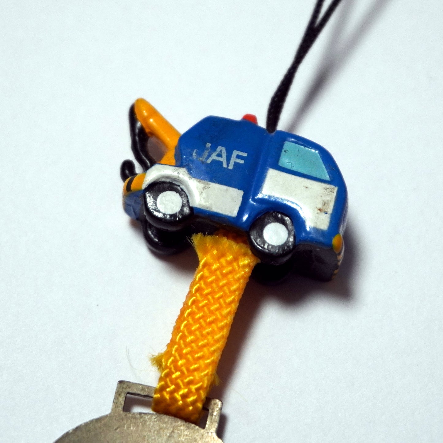 *Rare 2008* JAF "Rekka-sha" Mascot + Badge Phone Strap