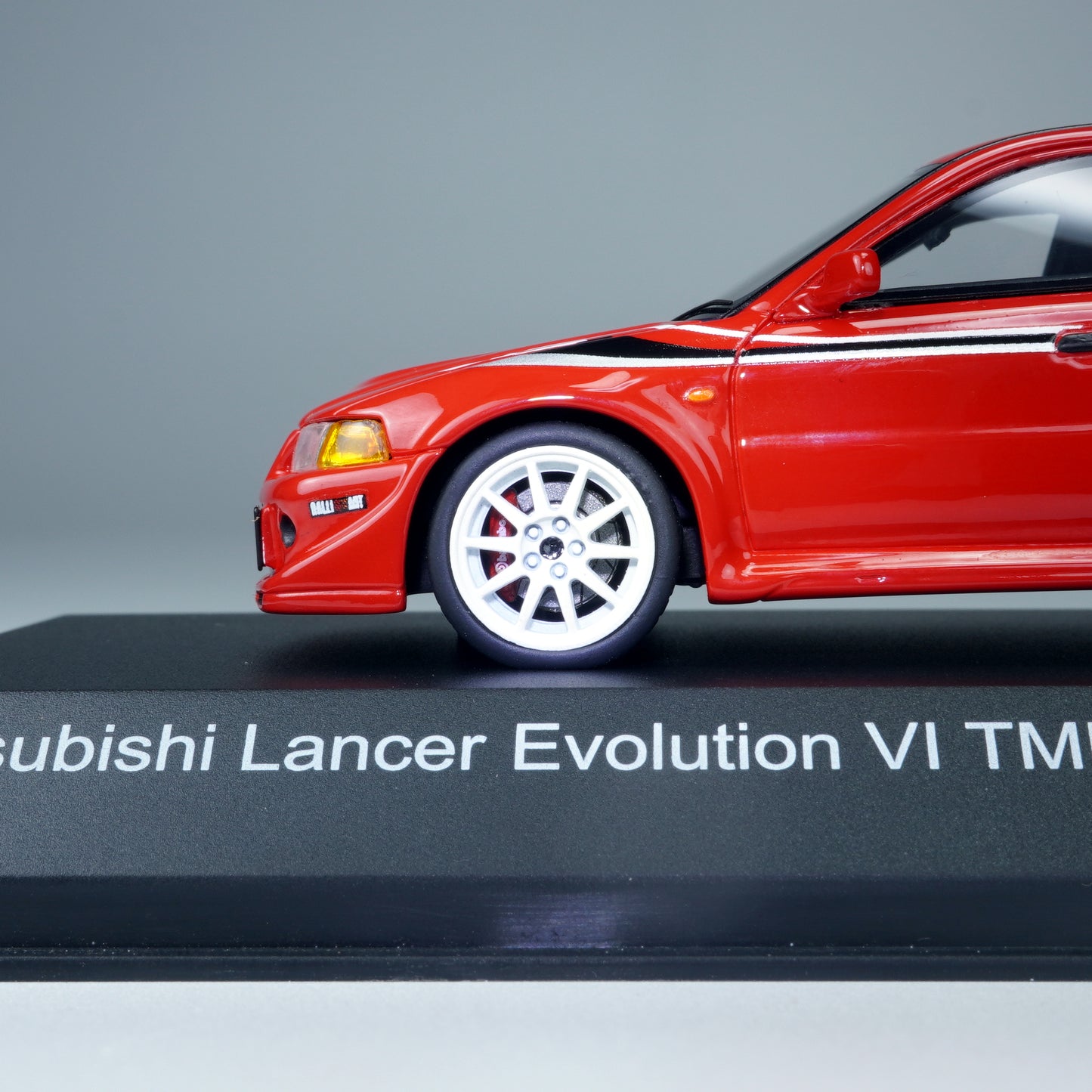 Kyosho Original 1/43 Mitsubishi Lancer Evolution VI TME (Red Special Coloring)