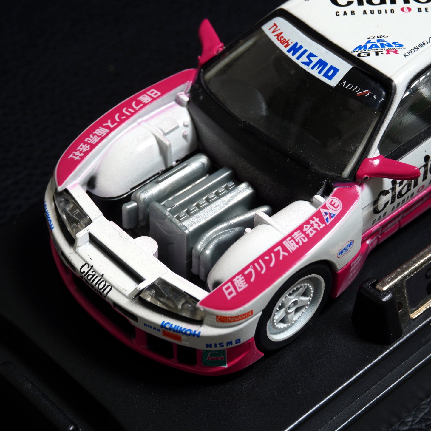 *Selten - 1996* MTECH 1/43 BCNR33 Nissan Skyline GT-R Clarion Nismo LM