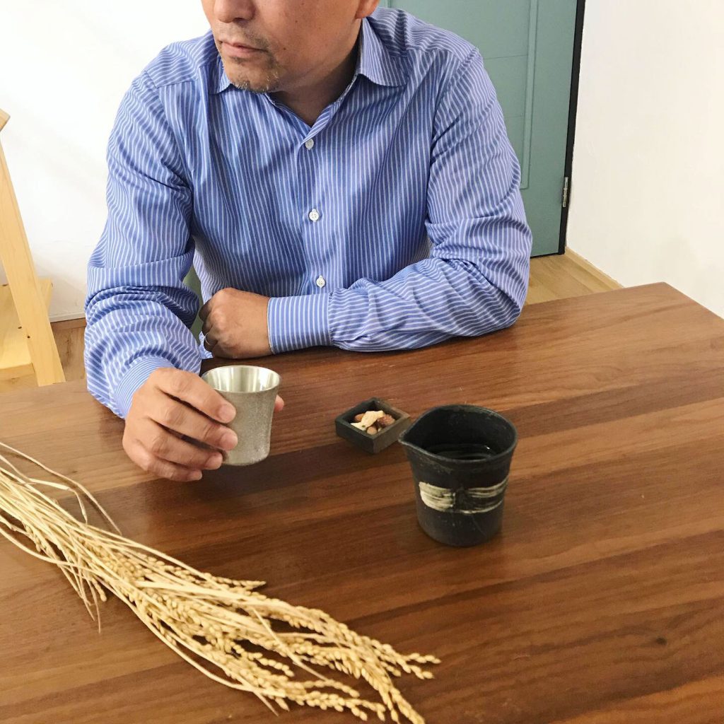 Katsuhiro's -TSURU- Tin Sake Cup