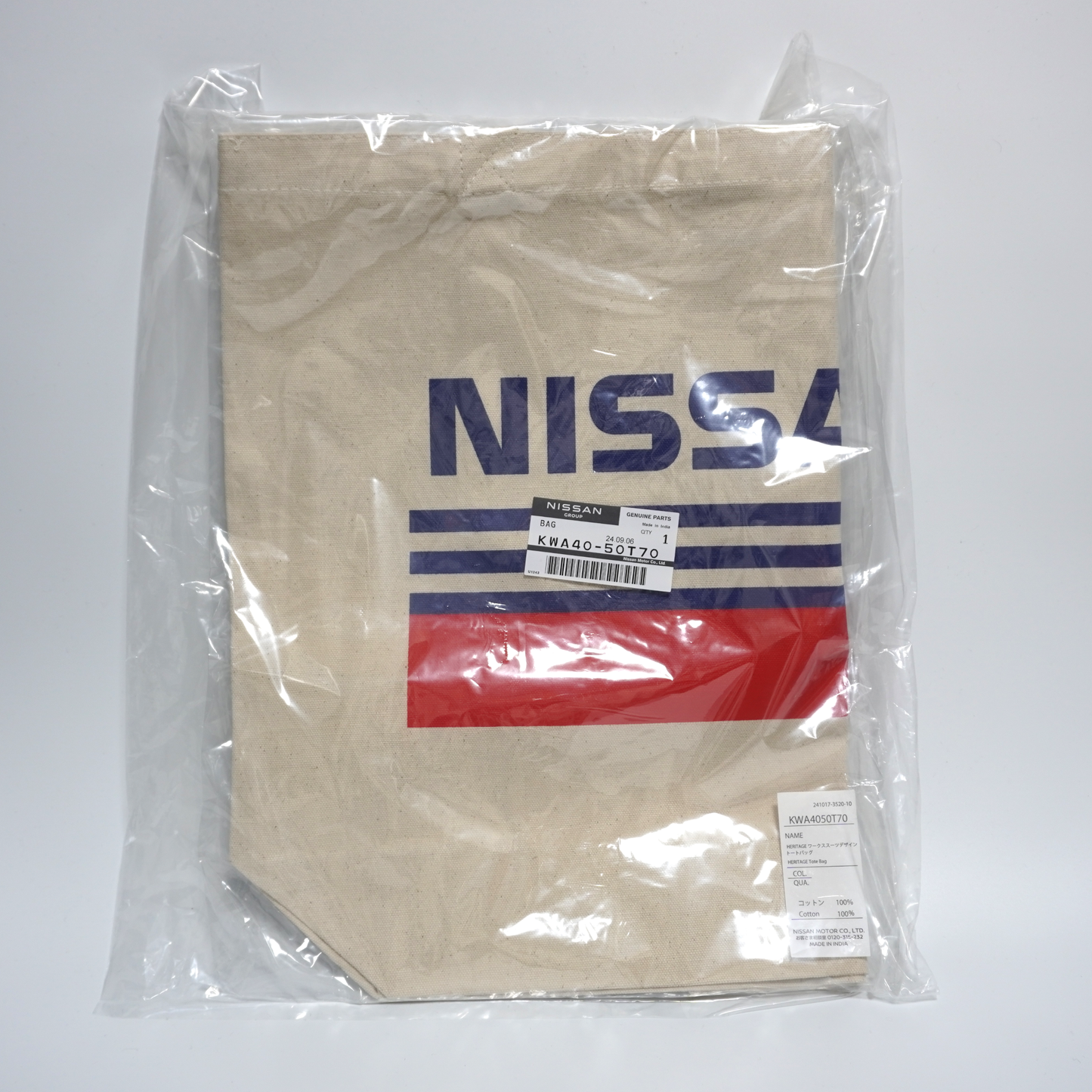 Nismo Works Suit Design Tote Bag