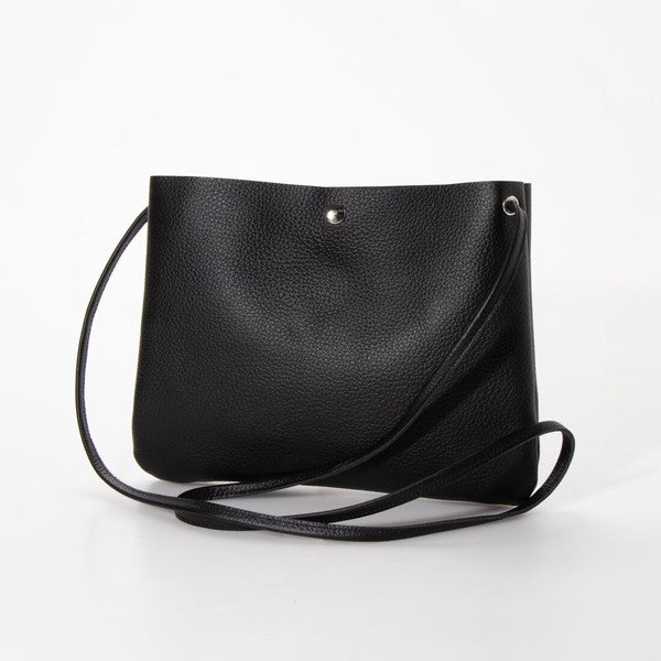 Genuine Leather Sacoche Shoulder Bag