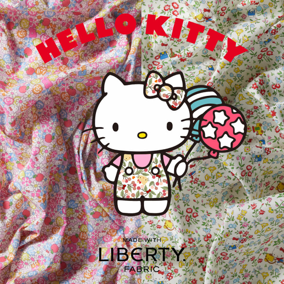 Sanrio Hello Kitty x Liberty Fabric Plush Toy