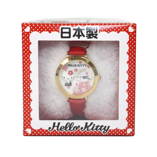 Sun Flame Hello Kitty Quartz Analog Watch (Gift Box)