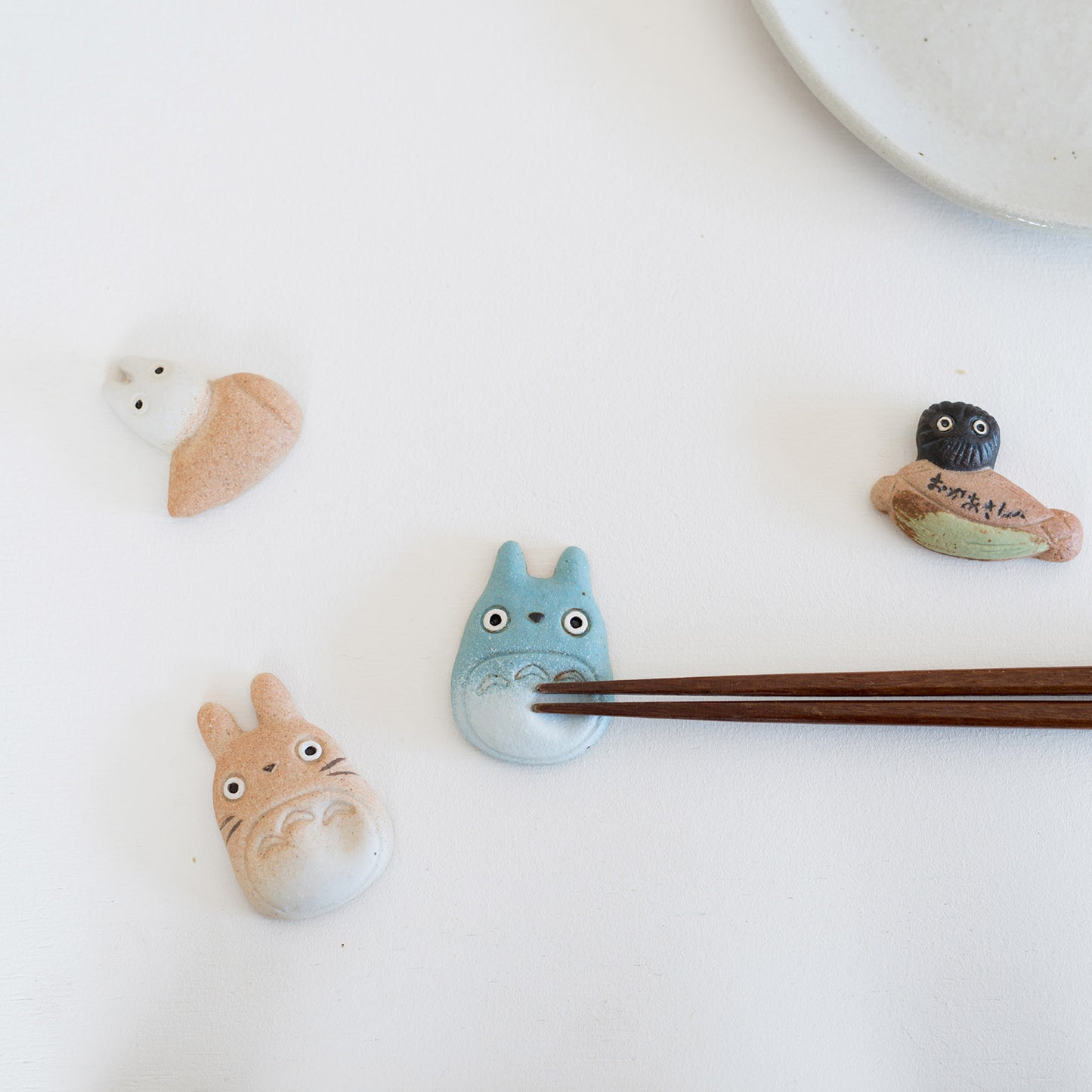 My Neighbor Totoro Characters Chopstick Rest (Set of 4)