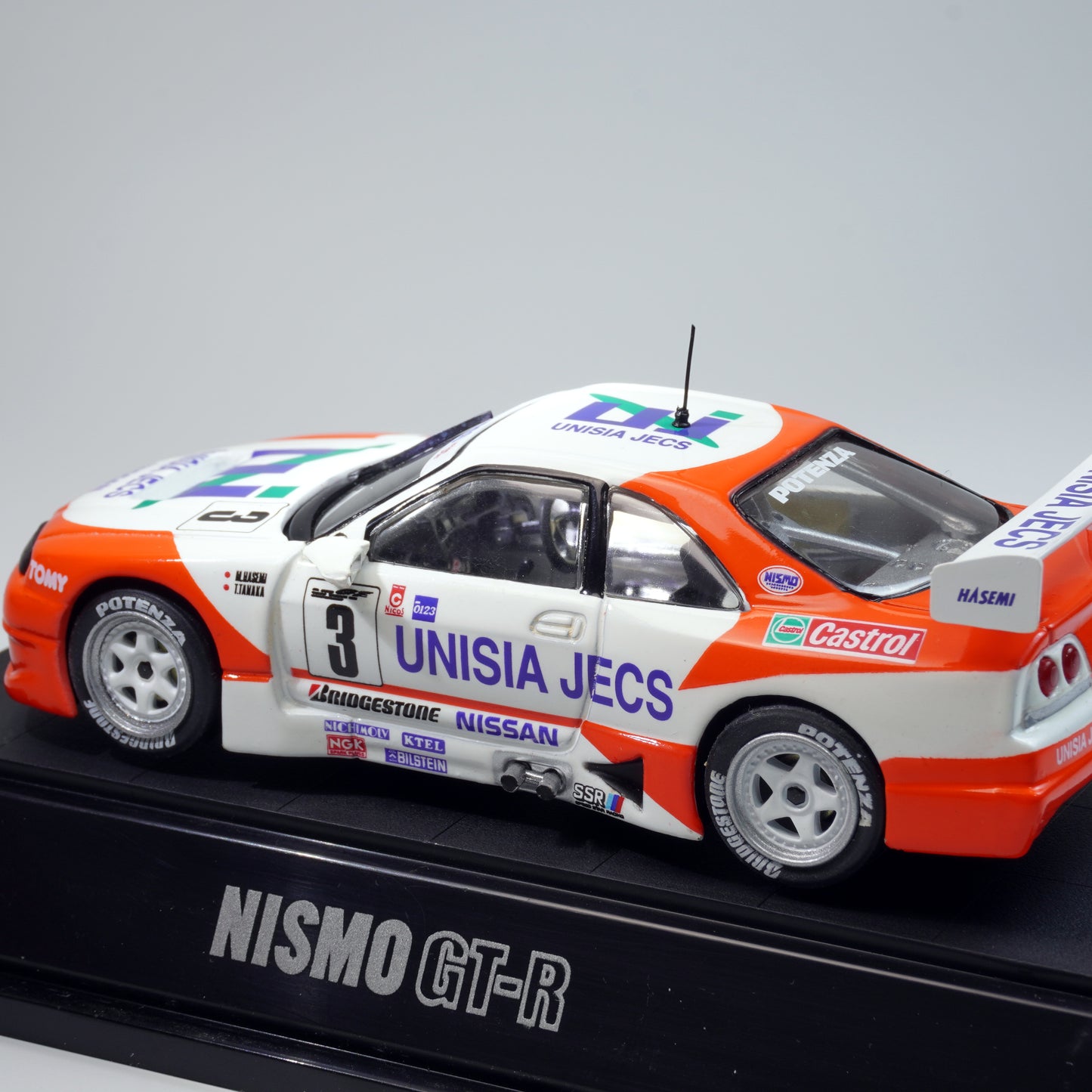 *Rare - 1997* 1/43 BCNR33 Nissan Skyline GT-R JGTC "Unisia Jecs"